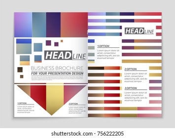 Abstract vector layout background set. For art template design, list, front page, mockup brochure theme style, banner, idea, cover, booklet, print, flyer, book, blank, card, ad, sign, sheet, a4