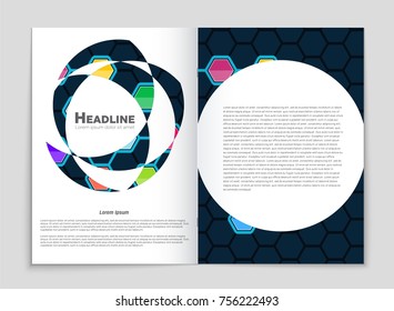 Abstract vector layout background set. For art template design, list, front page, mockup brochure theme style, banner, idea, cover, booklet, print, flyer, book, blank, card, ad, sign, sheet, a4.