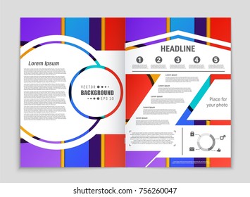 Abstract vector layout background set. For art template design, list, front page, mockup brochure theme style, banner, idea, cover, booklet, print, flyer, book, blank, card, ad, sign, sheet,, a4.