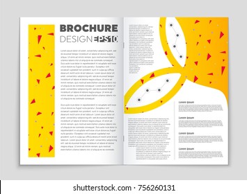 Abstract vector layout background set. For art template design, list, front page, mockup brochure theme style, banner, idea, cover, booklet, print, flyer, book, blank, card, ad, sign, sheet, a4