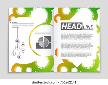 Abstract vector layout background set. For art template design, list, front page, mockup brochure theme style, banner, idea, cover, booklet, print, flyer, book, blank, card, ad, sign, sheet, a4.
