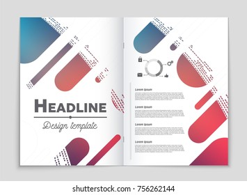 Abstract vector layout background set. For art template design, list, front page, mockup brochure theme style, banner, idea, cover, booklet, print, flyer, book, blank, card, ad, sign, sheet, a4.