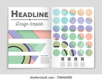 Abstract vector layout background set. For art template design, list, front page, mockup brochure theme style, banner, idea, cover, booklet, print, flyer, book, blank, card, ad, sign, sheet,, a4.