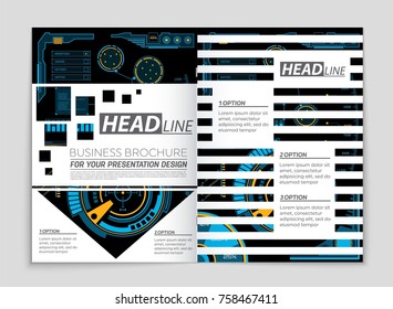 Abstract vector layout background set. For art template design, list, front page, mockup brochure theme style, banner, idea, cover, booklet, print, flyer, book, blank, card, ad, sign, sheet, a4.
