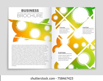 Abstract vector layout background set. For art template design, list, front page, mockup brochure theme style, banner, idea, cover, booklet, print, flyer, book, blank, card, ad, sign, sheet, a4.