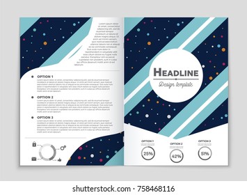 Abstract vector layout background set. For art template design, list, front page, mockup brochure theme style, banner, idea, cover, booklet, print, flyer, book, blank, card, ad, sign, sheet, a4