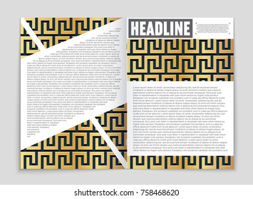 Abstract vector layout background set. For art template design, list, front page, mockup brochure theme style, banner, idea, cover, booklet, print, flyer, book, blank, card, ad, sign, sheet, a4.