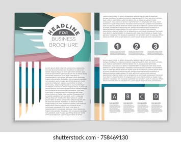 Abstract vector layout background set. For art template design, list, front page, mockup brochure theme style, banner, idea, cover, booklet, print, flyer, book, blank, card, ad, sign, sheet,, a4.