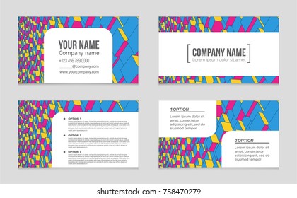 Abstract vector layout background set. For art template design, list, front page, mockup brochure theme style, banner, idea, cover, booklet, print, flyer, book, blank, card, ad, sign, sheet, a4