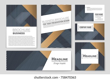 Abstract vector layout background set. For art template design, list, front page, mockup brochure theme style, banner, idea, cover, booklet, print, flyer, book, blank, card, ad, sign, sheet,, a4.