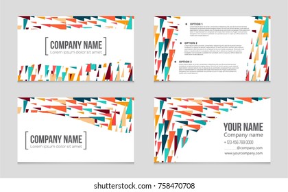Abstract vector layout background set. For art template design, list, front page, mockup brochure theme style, banner, idea, cover, booklet, print, flyer, book, blank, card, ad, sign, sheet, a4