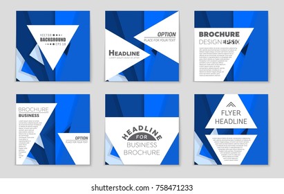 Abstract vector layout background set. For art template design, list, front page, mockup brochure theme style, banner, idea, cover, booklet, print, flyer, book, blank, card, ad, sign, sheet,, a4.