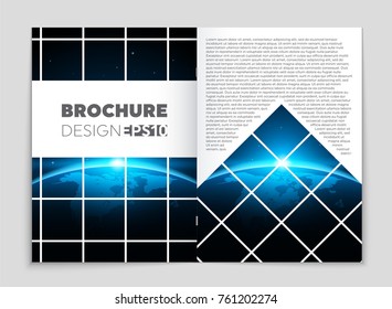 Abstract vector layout background set. For art template design, list, front page, mockup brochure theme style, banner, idea, cover, booklet, print, flyer, book, blank, card, ad, sign, sheet, a4