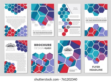 Abstract vector layout background set. For art template design, list, front page, mockup brochure theme style, banner, idea, cover, booklet, print, flyer, book, blank, card, ad, sign, sheet,, a4.