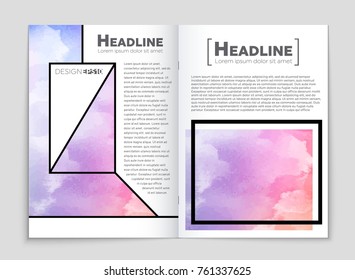 Abstract vector layout background set. For art template design, list, front page, mockup brochure theme style, banner, idea, cover, booklet, print, flyer, book, blank, card, ad, sign, sheet, a4