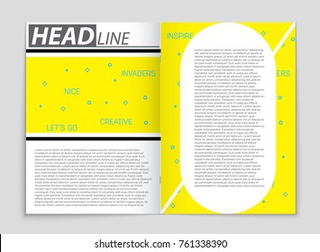 Abstract vector layout background set. For art template design, list, front page, mockup brochure theme style, banner, idea, cover, booklet, print, flyer, book, blank, card, ad, sign, sheet, a4