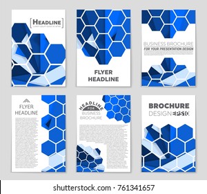 Abstract vector layout background set. For art template design, list, front page, mockup brochure theme style, banner, idea, cover, booklet, print, flyer, book, blank, card, ad, sign, sheet,, a4.