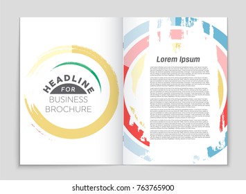 Abstract vector layout background set. For art template design, list, front page, mockup brochure theme style, banner, idea, cover, booklet, print, flyer, book, blank, card, ad, sign, sheet, a4.
