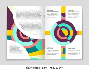Abstract vector layout background set. For art template design, list, front page, mockup brochure theme style, banner, idea, cover, booklet, print, flyer, book, blank, card, ad, sign, sheet, a4