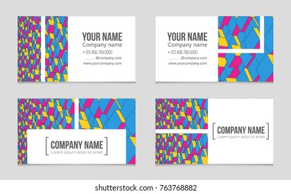 Abstract vector layout background set. For art template design, list, front page, mockup brochure theme style, banner, idea, cover, booklet, print, flyer, book, blank, card, ad, sign, sheet, a4