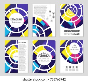 Abstract vector layout background set. For art template design, list, front page, mockup brochure theme style, banner, idea, cover, booklet, print, flyer, book, blank, card, ad, sign, sheet,, a4.