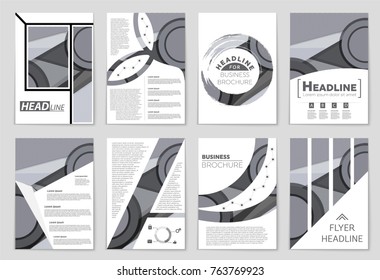 Abstract vector layout background set. For art template design, list, front page, mockup brochure theme style, banner, idea, cover, booklet, print, flyer, book, blank, card, ad, sign, sheet,, a4.