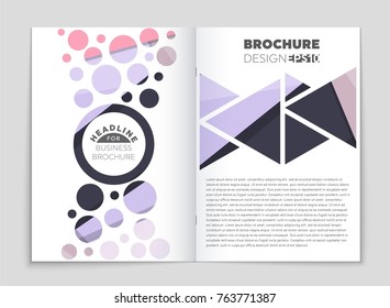 Abstract vector layout background set. For art template design, list, front page, mockup brochure theme style, banner, idea, cover, booklet, print, flyer, book, blank, card, ad, sign, sheet,, a4.