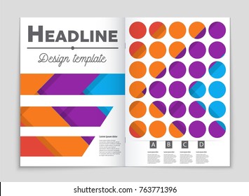 Abstract vector layout background set. For art template design, list, front page, mockup brochure theme style, banner, idea, cover, booklet, print, flyer, book, blank, card, ad, sign, sheet,, a4.