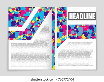 Abstract vector layout background set. For art template design, list, front page, mockup brochure theme style, banner, idea, cover, booklet, print, flyer, book, blank, card, ad, sign, sheet, a4.
