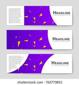 Abstract vector layout background set. For art template design, list, front page, mockup brochure theme style, banner, idea, cover, booklet, print, flyer, book, blank, card, ad, sign, sheet, a4