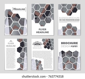 Abstract vector layout background set. For art template design, list, front page, mockup brochure theme style, banner, idea, cover, booklet, print, flyer, book, blank, card, ad, sign, sheet,, a4.