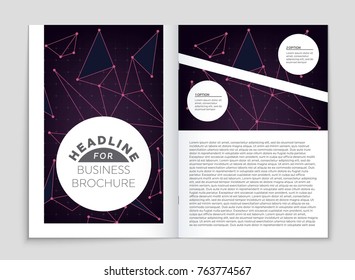 Abstract vector layout background set. For art template design, list, front page, mockup brochure theme style, banner, idea, cover, booklet, print, flyer, book, blank, card, ad, sign, sheet, a4.