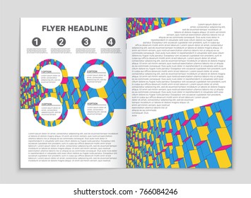 Abstract vector layout background set. For art template design, list, front page, mockup brochure theme style, banner, idea, cover, booklet, print, flyer, book, blank, card, ad, sign, sheet, a4