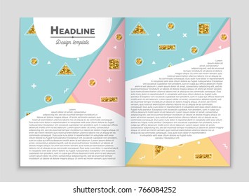 Abstract vector layout background set. For art template design, list, front page, mockup brochure theme style, banner, idea, cover, booklet, print, flyer, book, blank, card, ad, sign, sheet, a4