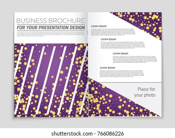 Abstract vector layout background set. For art template design, list, front page, mockup brochure theme style, banner, idea, cover, booklet, print, flyer, book, blank, card, ad, sign, sheet, a4.