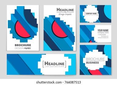 Abstract vector layout background set. For art template design, list, front page, mockup brochure theme style, banner, idea, cover, booklet, print, flyer, book, blank, card, ad, sign, sheet,, a4.