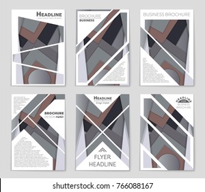 Abstract vector layout background set. For art template design, list, front page, mockup brochure theme style, banner, idea, cover, booklet, print, flyer, book, blank, card, ad, sign, sheet,, a4.