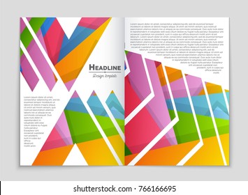 Abstract vector layout background set. For art template design, list, front page, mockup brochure theme style, banner, idea, cover, booklet, print, flyer, book, blank, card, ad, sign, sheet,, a4.