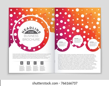 Abstract vector layout background set. For art template design, list, front page, mockup brochure theme style, banner, idea, cover, booklet, print, flyer, book, blank, card, ad, sign, sheet, a4