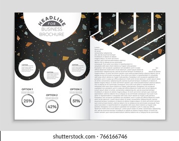 Abstract vector layout background set. For art template design, list, front page, mockup brochure theme style, banner, idea, cover, booklet, print, flyer, book, blank, card, ad, sign, sheet, a4