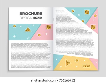 Abstract vector layout background set. For art template design, list, front page, mockup brochure theme style, banner, idea, cover, booklet, print, flyer, book, blank, card, ad, sign, sheet, a4