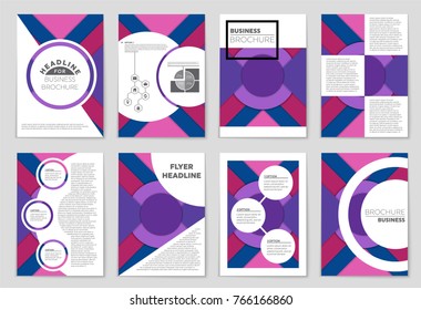 Abstract vector layout background set. For art template design, list, front page, mockup brochure theme style, banner, idea, cover, booklet, print, flyer, book, blank, card, ad, sign, sheet,, a4.