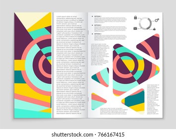 Abstract vector layout background set. For art template design, list, front page, mockup brochure theme style, banner, idea, cover, booklet, print, flyer, book, blank, card, ad, sign, sheet, a4