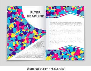 Abstract vector layout background set. For art template design, list, front page, mockup brochure theme style, banner, idea, cover, booklet, print, flyer, book, blank, card, ad, sign, sheet, a4.