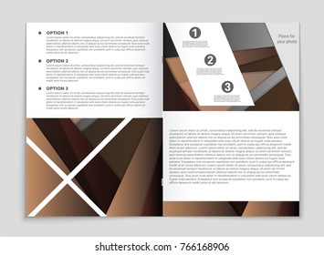 Abstract vector layout background set. For art template design, list, front page, mockup brochure theme style, banner, idea, cover, booklet, print, flyer, book, blank, card, ad, sign, sheet,, a4.