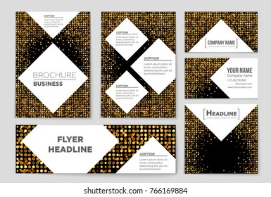 Abstract vector layout background set. For art template design, list, front page, mockup brochure theme style, banner, idea, cover, booklet, print, flyer, book, blank, card, ad, sign, sheet, a4