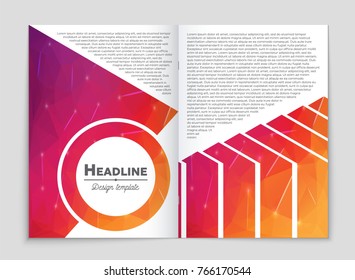Abstract vector layout background set. For art template design, list, front page, mockup brochure theme style, banner, idea, cover, booklet, print, flyer, book, blank, card, ad, sign, sheet, a4