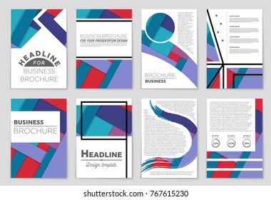 Abstract vector layout background set. For art template design, list, front page, mockup brochure theme style, banner, idea, cover, booklet, print, flyer, book, blank, card, ad, sign, sheet,, a4.