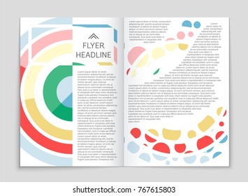 Abstract vector layout background set. For art template design, list, front page, mockup brochure theme style, banner, idea, cover, booklet, print, flyer, book, blank, card, ad, sign, sheet, a4.