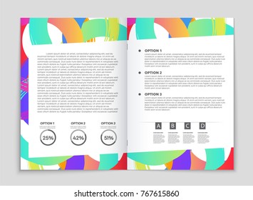 Abstract vector layout background set. For art template design, list, front page, mockup brochure theme style, banner, idea, cover, booklet, print, flyer, book, blank, card, ad, sign, sheet, a4